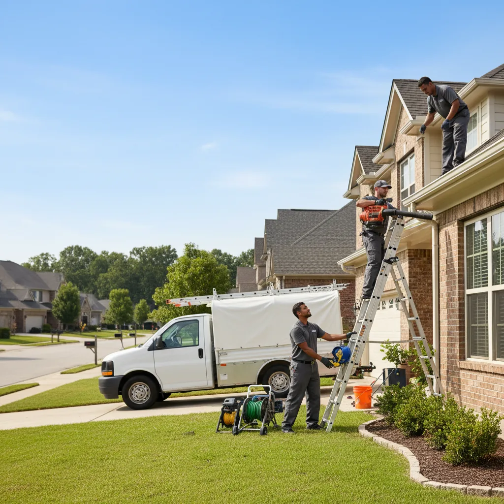 Home Gutter Service in Dickerson Run, PA near me